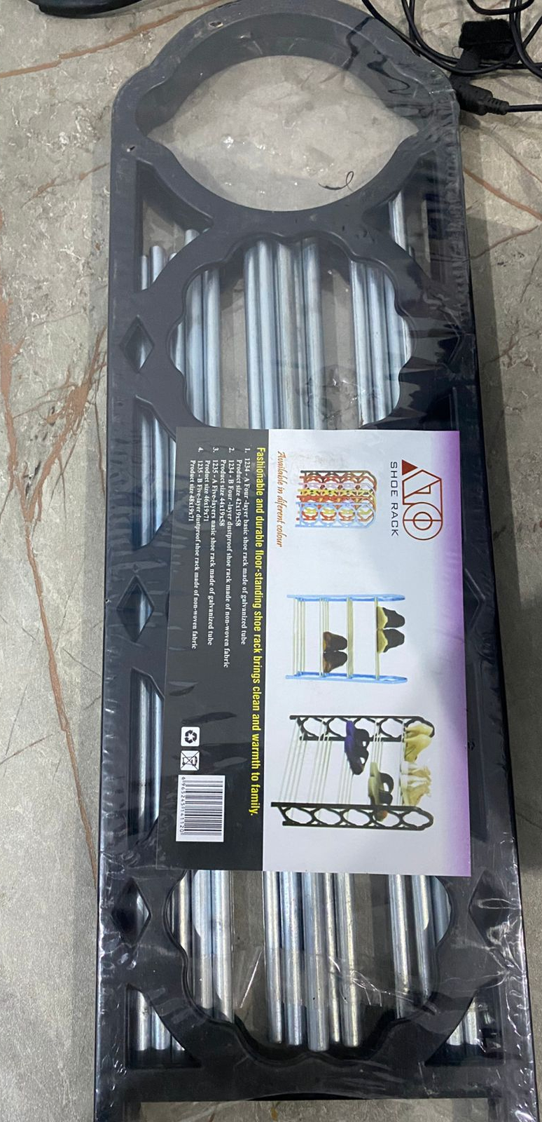 Non-Breakable Floor Standing Shoes Rack - Image 3
