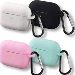 Airpods Pro 2 Soft Silicone Case With Hanging Clip