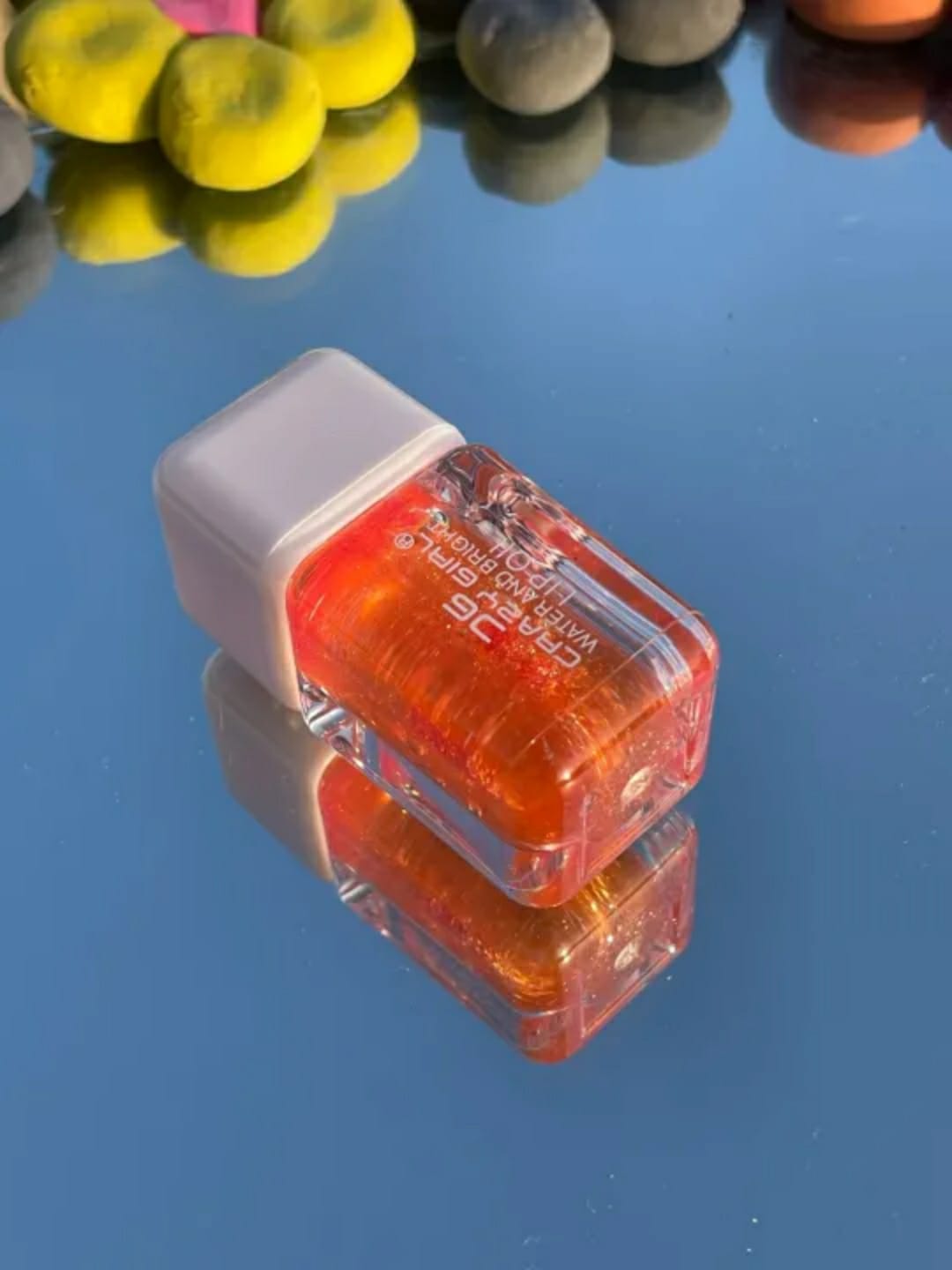 Colour Changing Tinted Lip Oil, vitamins E Lip Oil beautiful color - Image 4