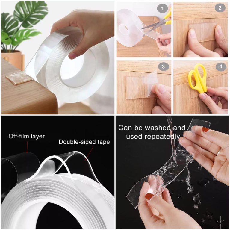 Nano Tape Double Side Tape washable Reusable Tape - Image 3