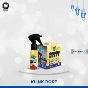 Pack of 12 Klink Protectant Rose Dashboard Polish Best Quality Dashboard Shining