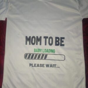 Dad to Be & Mom to Be Style White T-Shirt - Key