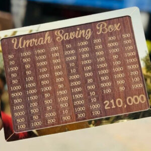 Umrah Saving Box - Box
