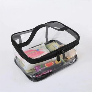 Clear Travel Makeup Bag – Waterproof, Portable, and Stylish Organizer