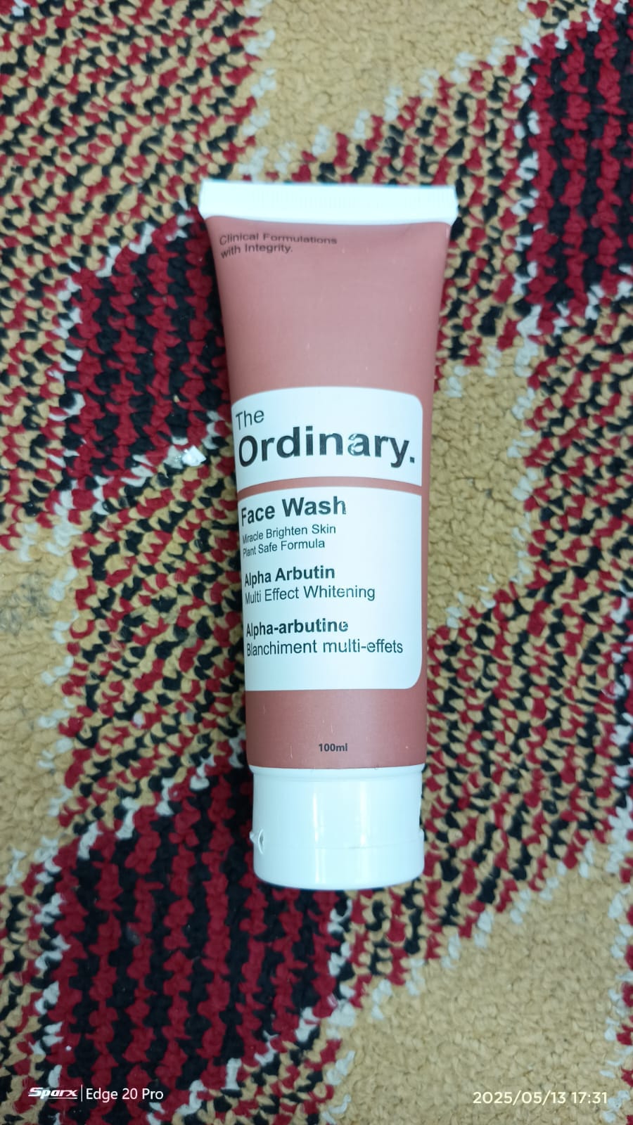 The ordinary face wash