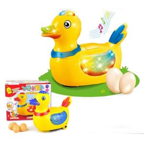 Musical Electric Lay Eggs Duck Toys