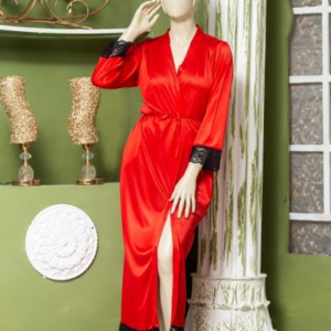 Elegant Luxury Silk Night Gown