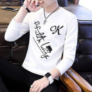 Men's Printed Tracksuit T-Shirt & Trouser Set – Summer Collection Stitched Suit
