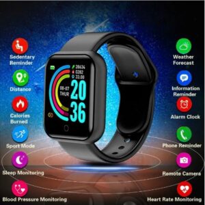 D20 Ultra Smart Watch Heart Rate Blood Pressure Oxygen Reloj Intelligent Smart