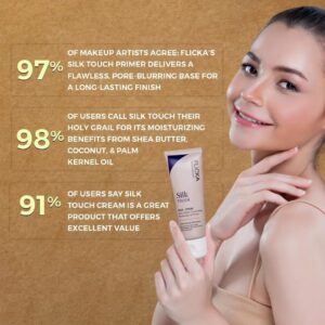 FLiCKA Silk Touch Milk Cream Moisturizer & Primer – 2-in-1 Hydrating Base