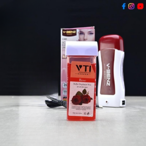 V-BENZ Electric Roll On Wax Depilator Heater Hair Removal Machine (Wax Cartridge