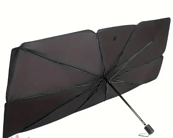 Premium Car Windshield Sun Shade Umbrella – Foldable UV Reflector & Heat - Image 2