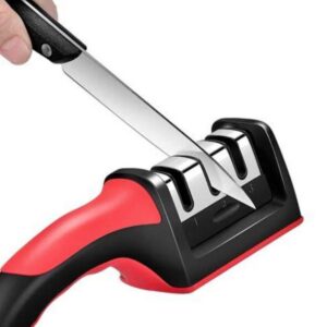 3-In-1 Diamond Coated Knife Sharpener Set