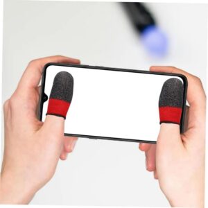 Double Color Gaming Thumb Sleeves Pair – Anti-Sweat Touch Control Finger Gloves