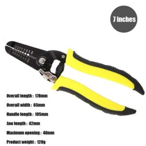 Stainless Steel Wire Cutter Multicolor Household Tool 1 Pc Durable Design
