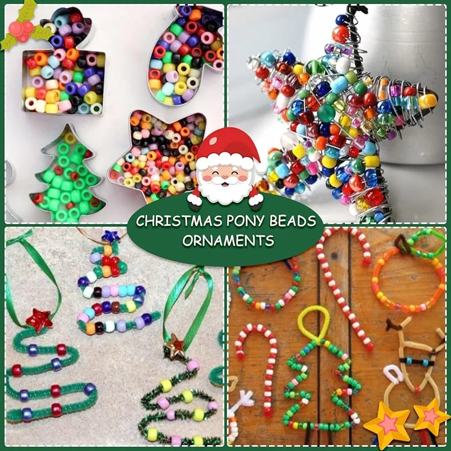 4000PCS Pony Beads Friendship Bracelet Making Kit – 96 Colors DIY Jewelry - Image 4