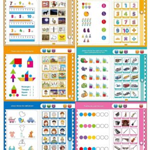 Intelligence Book English Letters Words Learning Language E-book Toddlers Preschool Educational Toys