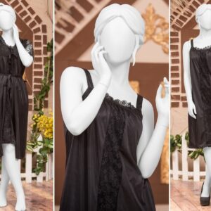 3 Pcs Premium Silk Satin Nightwear Set