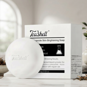 Teashell Niacinamide Skin Brightening Soap - Cleansing Bar Formulated