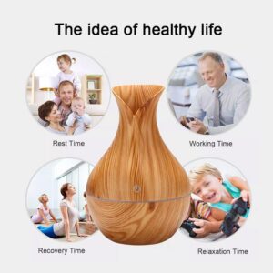 Mini Ultrasonic Aromatherapy Diffuser – Cool Mist Air Humidifier & Essential Oil