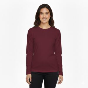 Basic Round Neck Full Sleeves T-Shirt