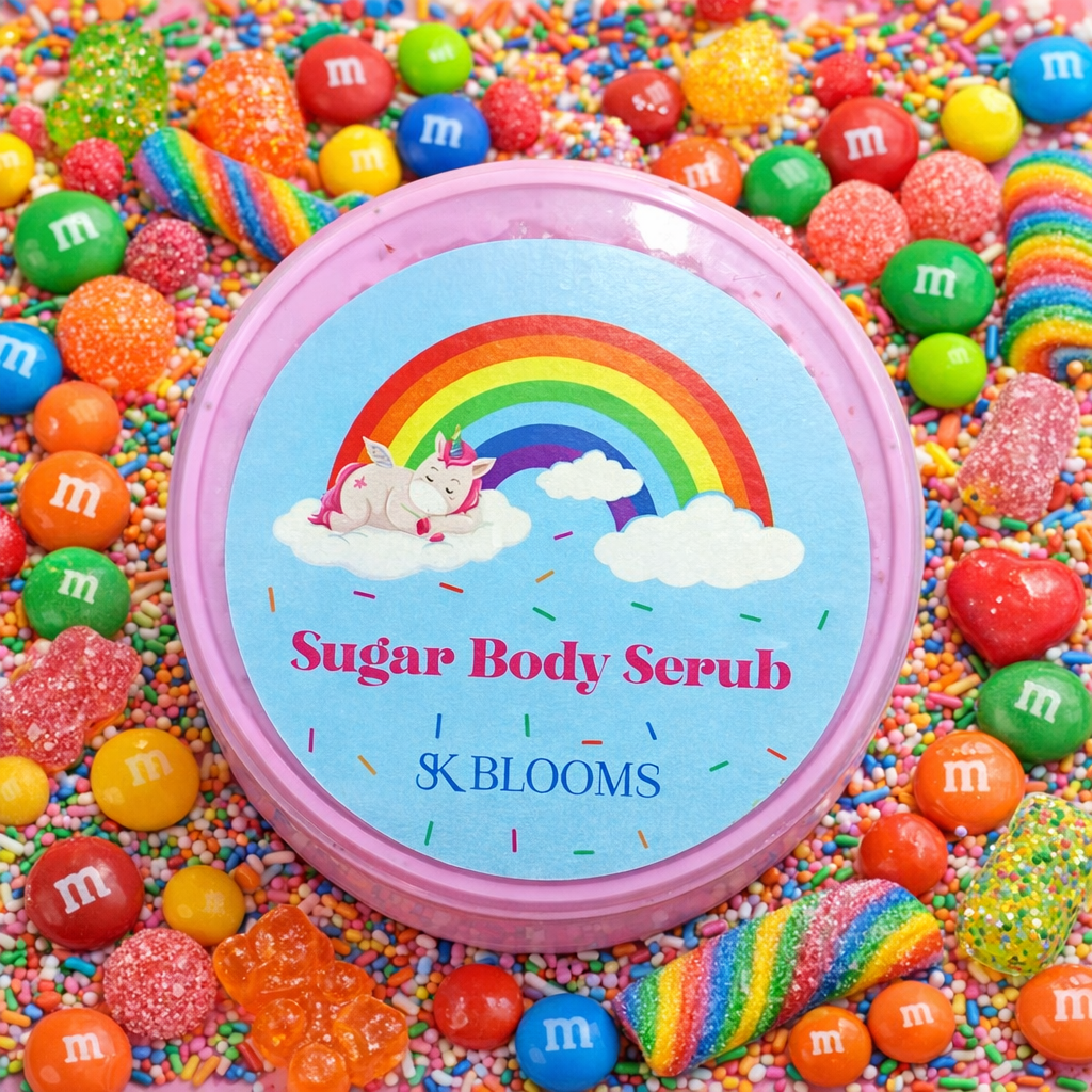 SK BLOOMS Natural Sugar Body Scrub - Image 2