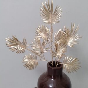 Golden Flower Stick Decorative Accent – 69cm Luxury Artificial Floral Stem