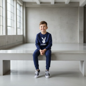 Kids Winter Tracksuit New Designer 2-Piece Set Shirt & Trouser