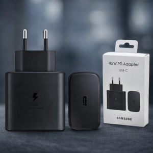 Samsung 45W PD Super Fast Charger USB-C Adapter – UK/US/EU Pin Fast
