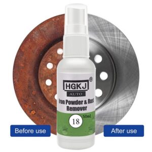 HGKJ-18-30ml Car Paint Wheel Iron Powder Rust Remover Car Logo Rust Spray