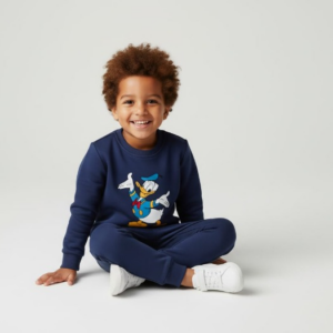 Kids Winter Tracksuit Fleece Warm Suit
