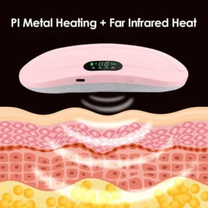 Electric Period Cramp Massager Vibrator Heating Belt