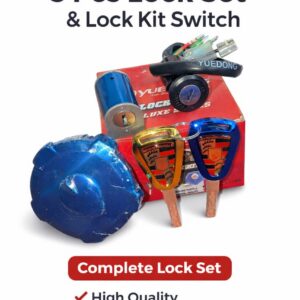 Motorbike Three Piece Lock Set Lock Kit Switch Designed