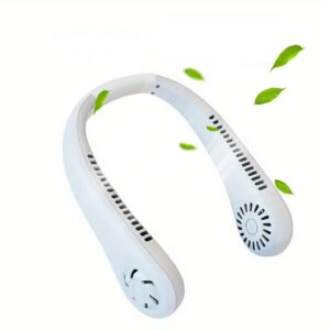 Portable Neck Fan USB Rechargeable Adjustable Personal Fan