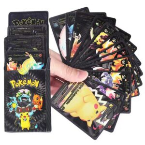 Pokemon Metal Cards Collection Box – 55 Cards per Pack 3D Pokemon