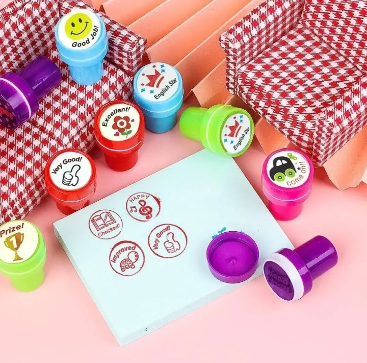 Appreciation Stamps – Kids Stamp Set for Motivation Self-Inking Pack of 10 - Image 3
