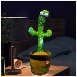 Portable Rechargeable Dancing Cactus Toy Funny Education Toys