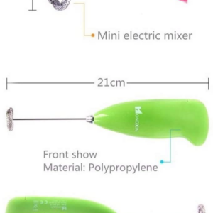 Electric Egg Beater Milk Drink Coffee Whisk Mixer Foamer Mini Handle Stirrer